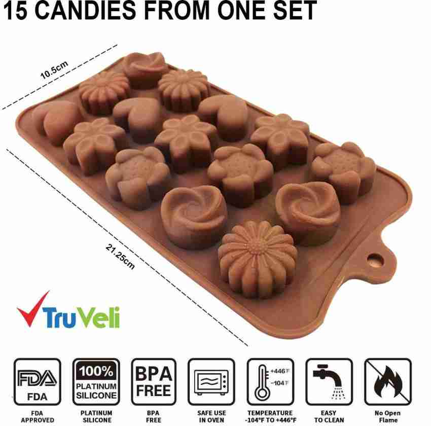 Chocolate Silicon Mould, Different Chocolate Molds, DIY Cake Soap