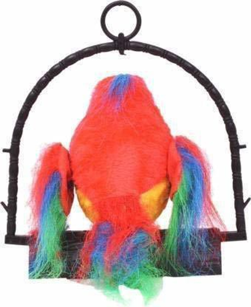 Battery operated talking parrot clearance