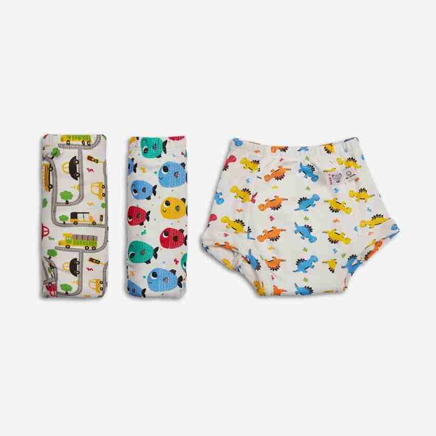 Superbottoms Padded Underwear-Pack Of 3 Potty Training Pants for Babies/  Toddlers/ Kids. 100% Cotton,Padded,Semi Waterproof,Pull UP Unisex Underwear  Trainers For Girls and Boys (Size 1, Striking White) - Buy Baby Care  Products in India