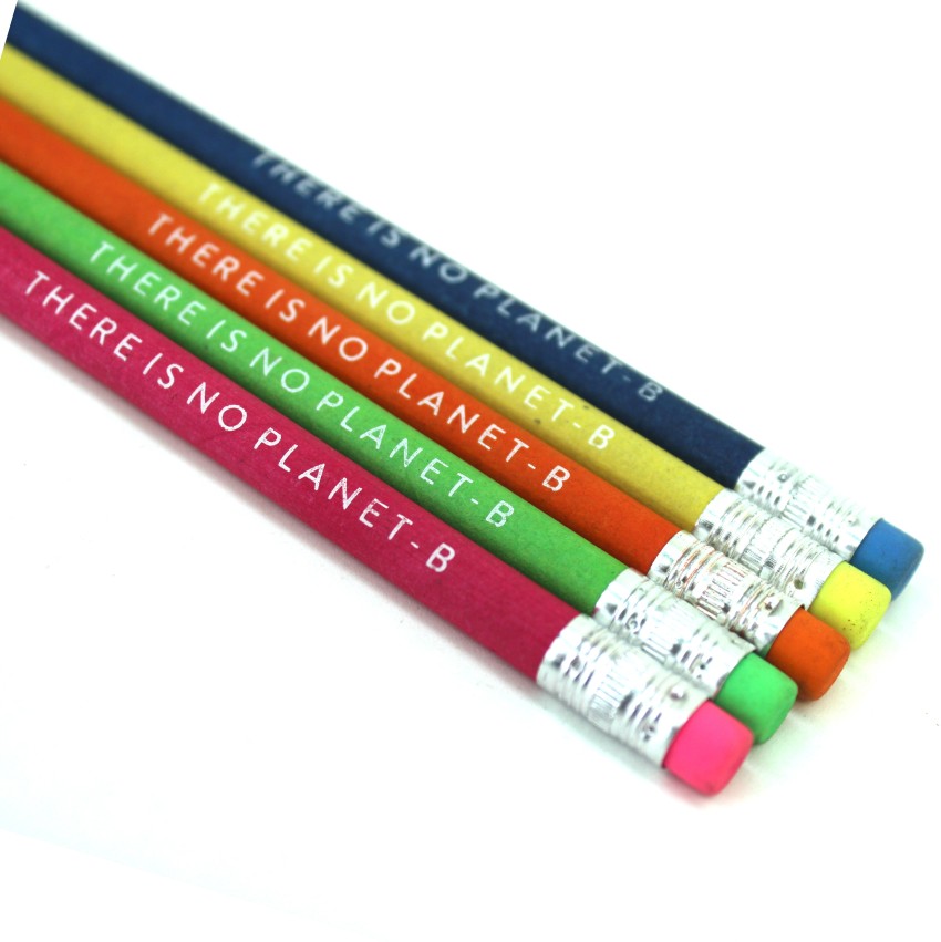 Pack of 3 100% Recycled and Sustainable Pencils for Sketching -  Denmark