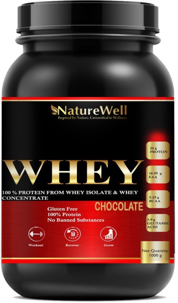 Naturewell Protein Plus Body Building Gym Supplement Whey Protein