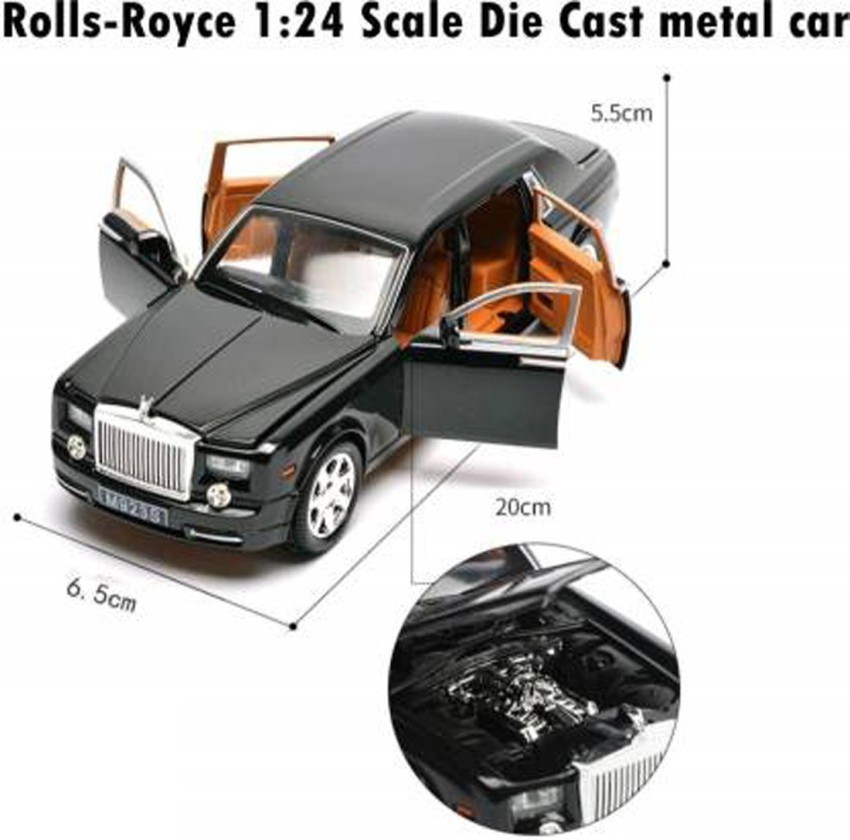 1:20 Rolls Royce Cullinan SUV Alloy Model Car Toy Diecasts Metal Casting  Sound and Light Car Toys For Children Vehicle