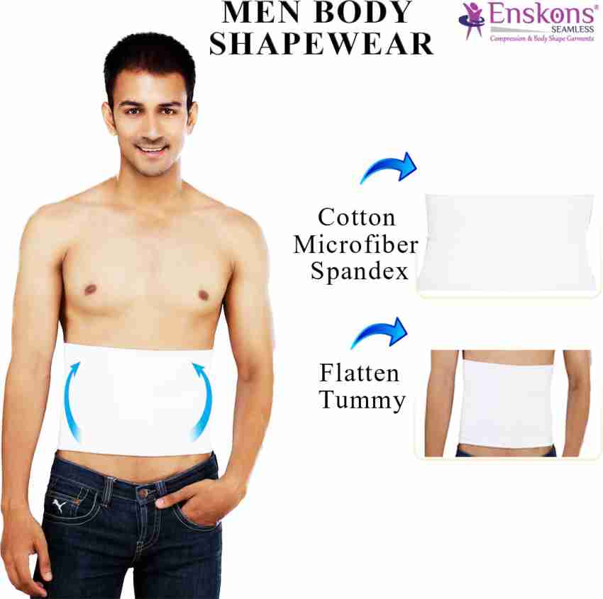 Buy online White Cotton Blend Body Shaper Shapewear from Innerwear for Men  by Uncle Charming for ₹499 at 50% off