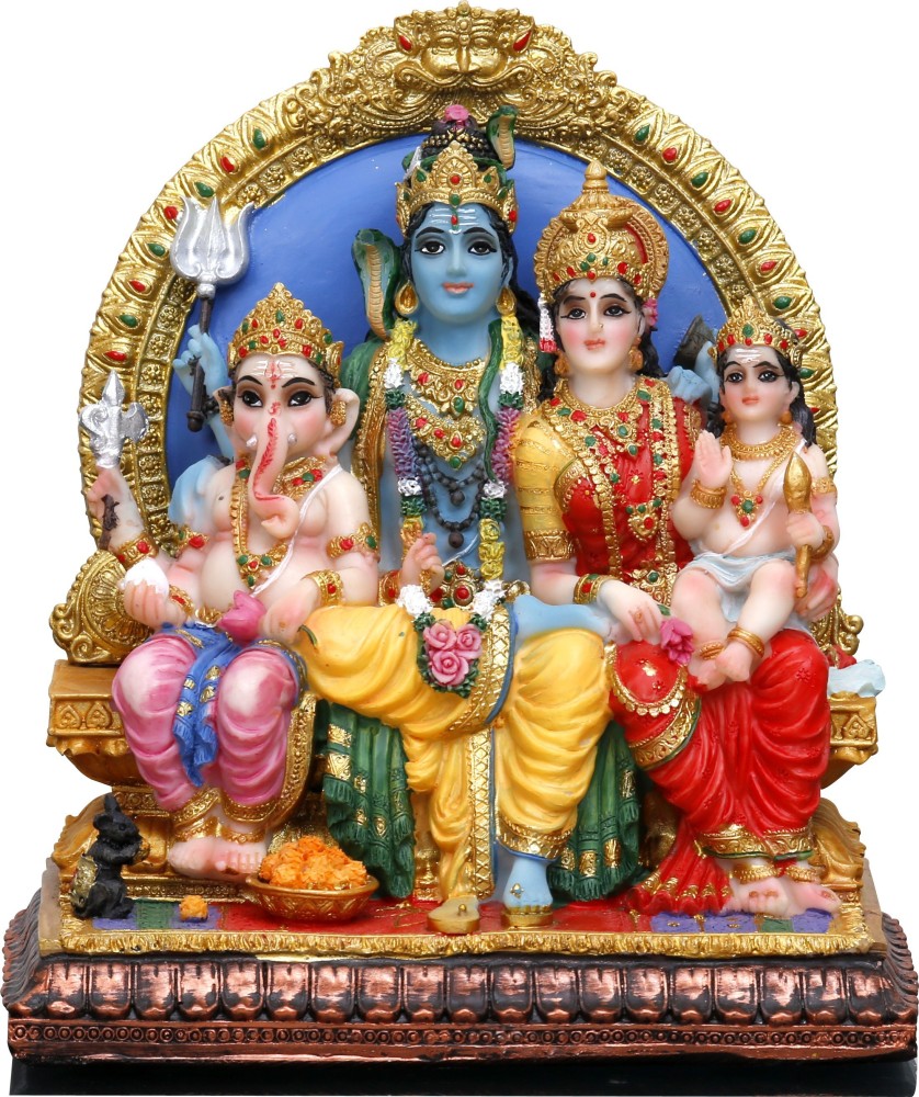 Big Shiv hotsell Parivar idol/Murti-Hindu God and Goddess Idol/Statue/Murti/Figurine-Height-8