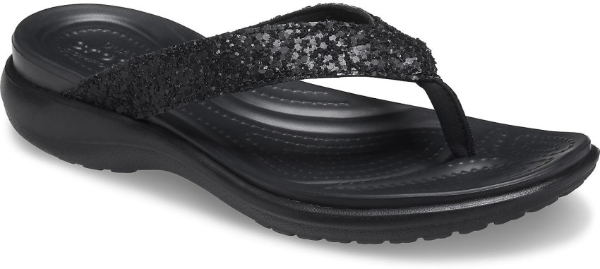 Crocs capri cheap v diamante flip