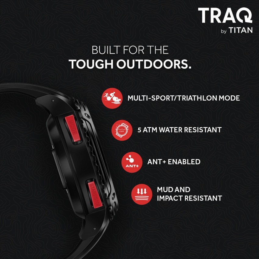 TRAQ by Titan Triathlon Smartwatch Price in India Buy TRAQ by