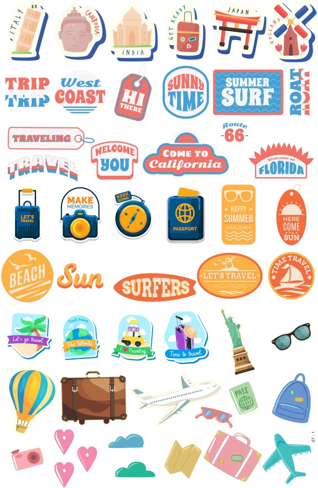 Stickers sur le thème Travel