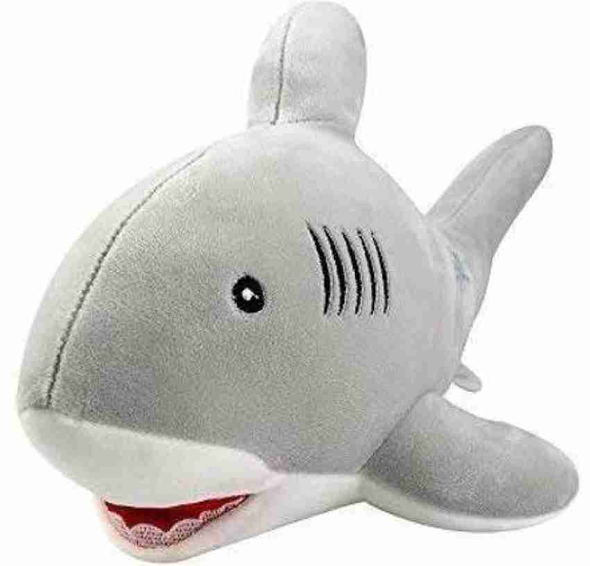 Giant Lifelike Shark Plush Toys Stuffed Soft Sleep Pillow Simulation Grey  Blue Megalodon Shark Doll Baby Kids Christmas Gift