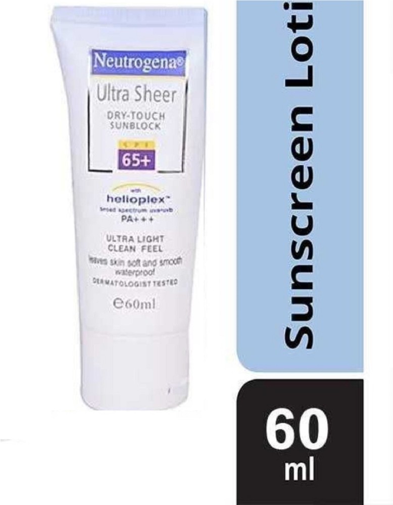 NEUTROGENA Sunscreen - SPF 50 PA+++ Ultra Sheer Dry Touch Sunblock SPF 50+  118ml Pack of 2 - Price in India, Buy NEUTROGENA Sunscreen - SPF 50 PA+++ Ultra  Sheer Dry Touch