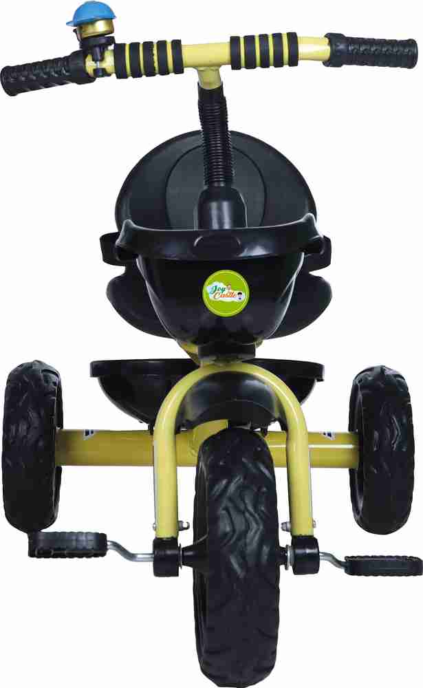 Joy Castle BABY TRICYCLE FOR KIDS WITH BASKET YELLOW COLR Tricycle