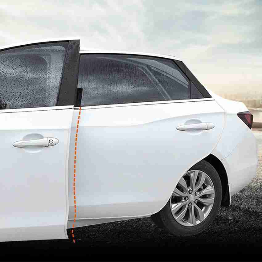 White car outlet door edge guards