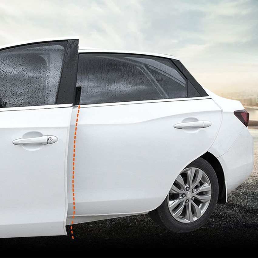 Auto door store edge trim