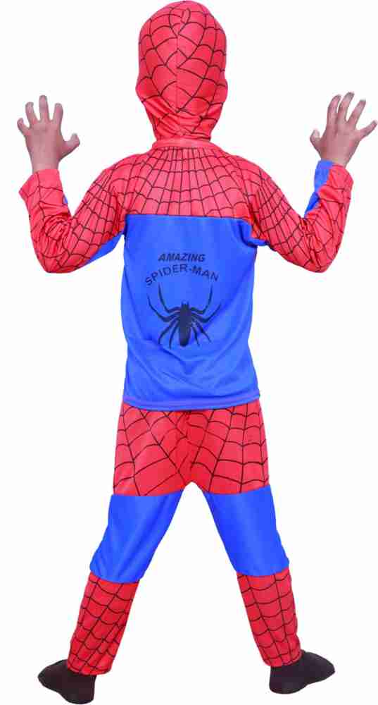 Super Hero Spiderman Dress Costumes For Kids Spiderman Costume -  Manufacturers & Suppliers In India at Rs 95/piece, Kids Costume in  Ghaziabad