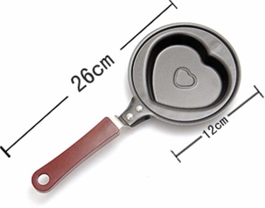 Kitchen Cartoon Mini Egg Pancake Frying Pan Mold Non Stick Cookware Saucepan Breakfast Maker Omelette, Size: 13