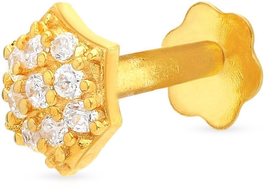 Diamond gold nose hot sale pin price