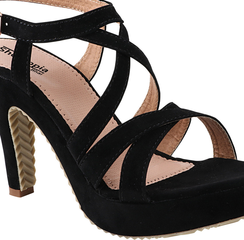 Flipkart high 2024 heels sandals