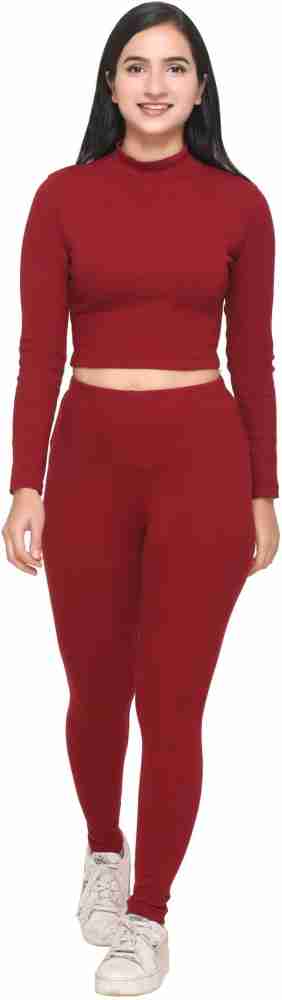 NICE QUEEN Solid Women Track Suit - Buy NICE QUEEN Solid Women