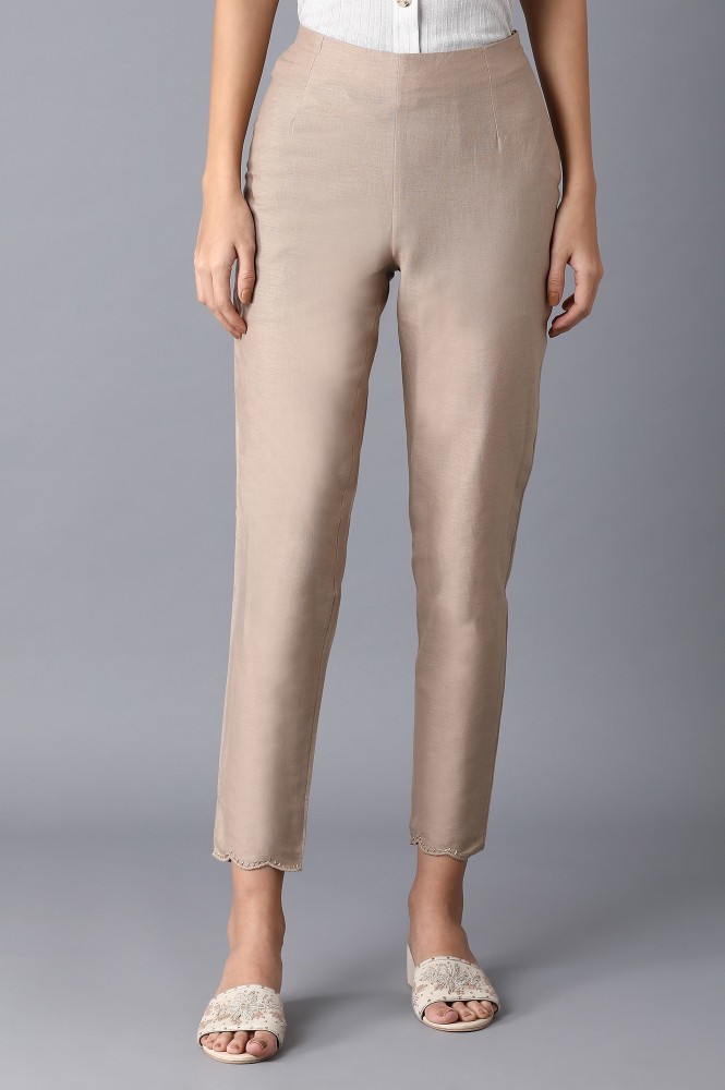Buy COREFAB Womens Formal Trouser  Formal PantsRegular Fit Women Cotton  Trousers Women Formal Pants for Office Use Wear Beige at Amazonin