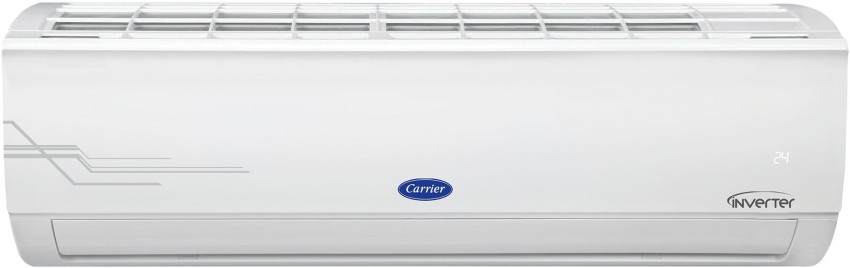 carrier 1.5 ton 3 star split inverter ac white