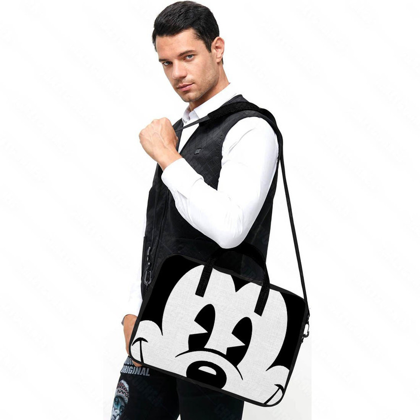 Crazy Corner Mickey Mouse Printed Office Laptop Bag Crazy Corner