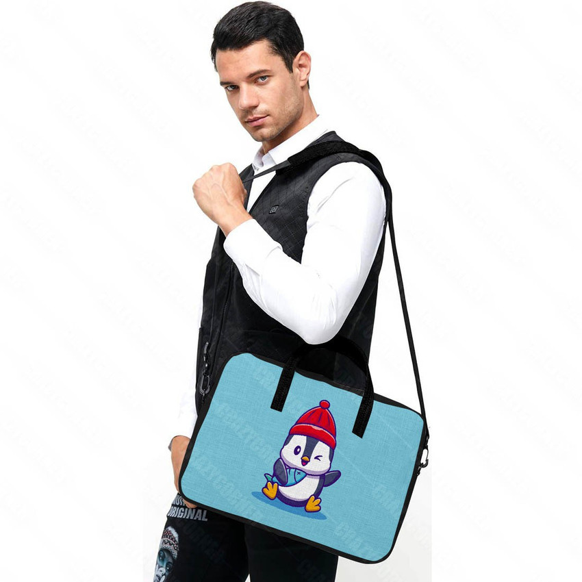 Original penguin messenger bag hot sale
