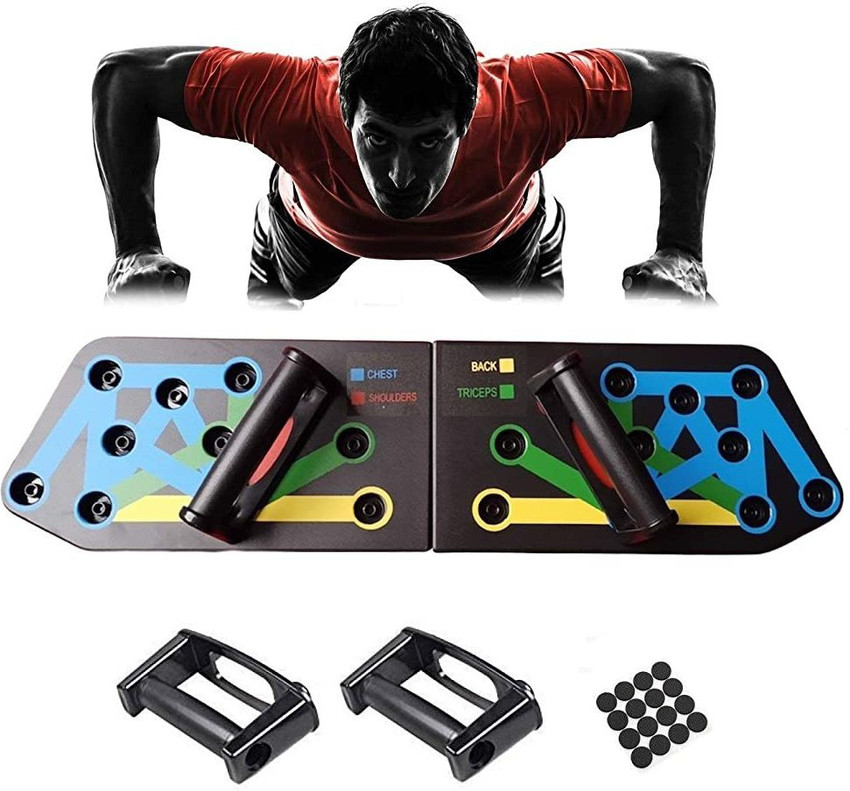 lets play Push Up Board System Fitness Workout Gym Push Up Stand