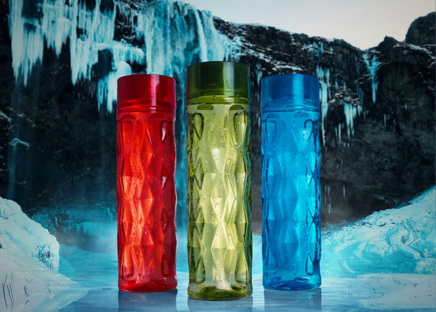 Optimus Smart Buy Bubble Shape Designer Water Bottle For School