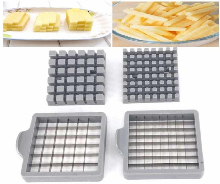 Potato Chips Slicer Cutter Waffle Grid French Fries Slice Maker