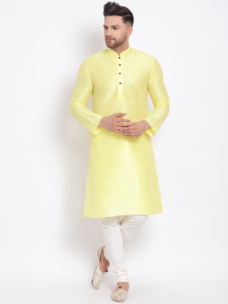 Light yellow 2024 colour kurta pajama