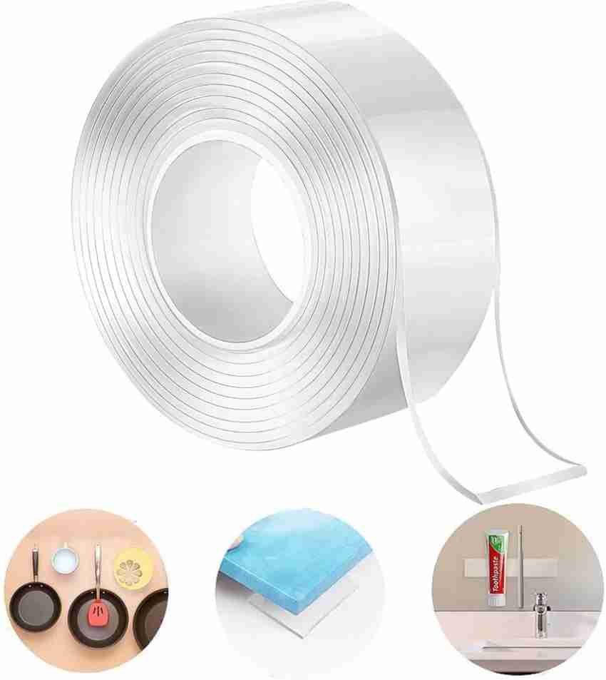Buy SellnShip Double Sided Transparent Self Adhesive Reusable Multipurpose Nano  Tape - 3 Meter Online at Best Prices in India - JioMart.