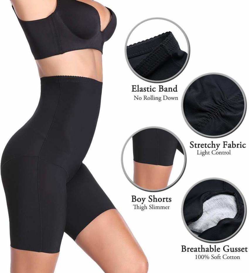 Women Bodyshorts Light Weight Slimmer Shapewear, Tummy Control Shapewear  Shorts