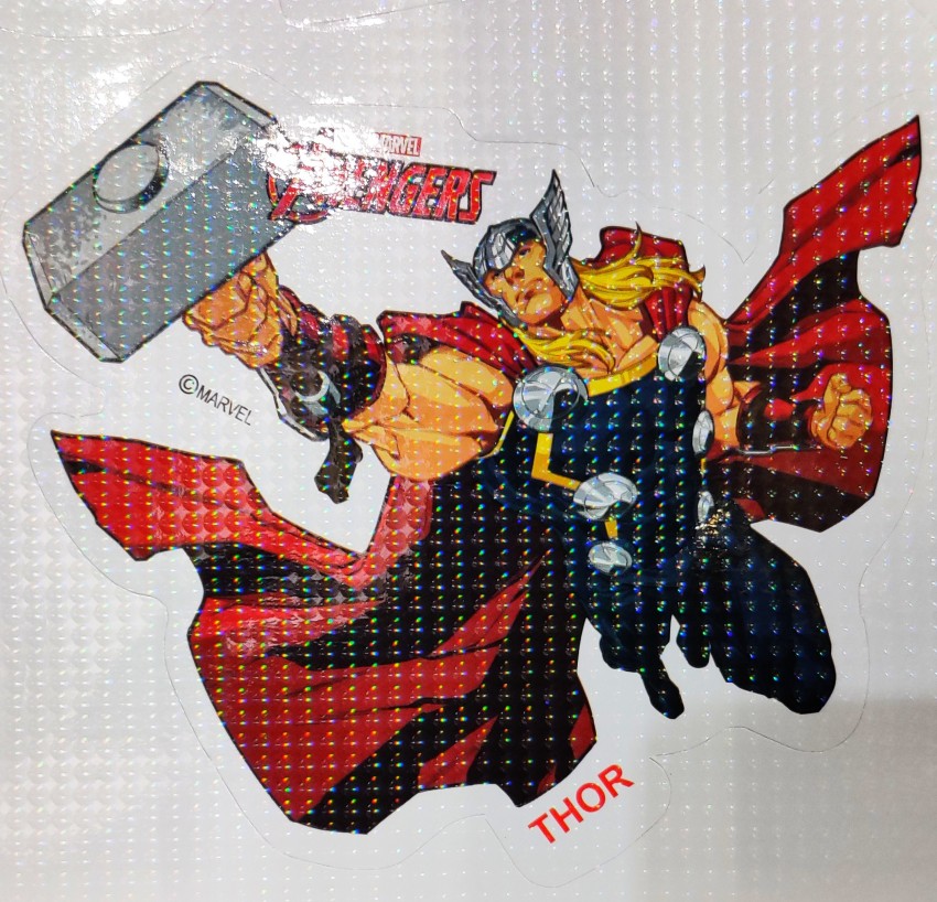 Marvel The Avengers Stickers Thanos Loki Thor Iron man - Marvel Stickers