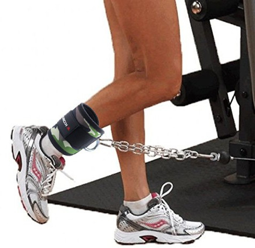 Leg pulley hotsell ankle strap