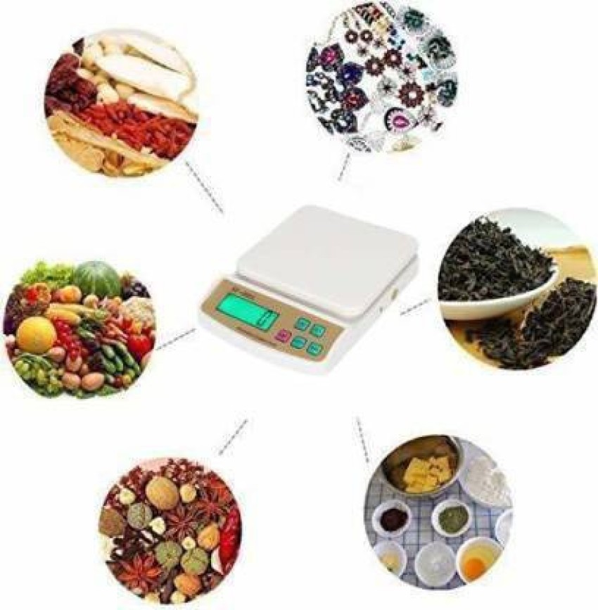 10kg Kitchen Scales Food Baking Weight Digital LCD Electronic Weighing Scale  New