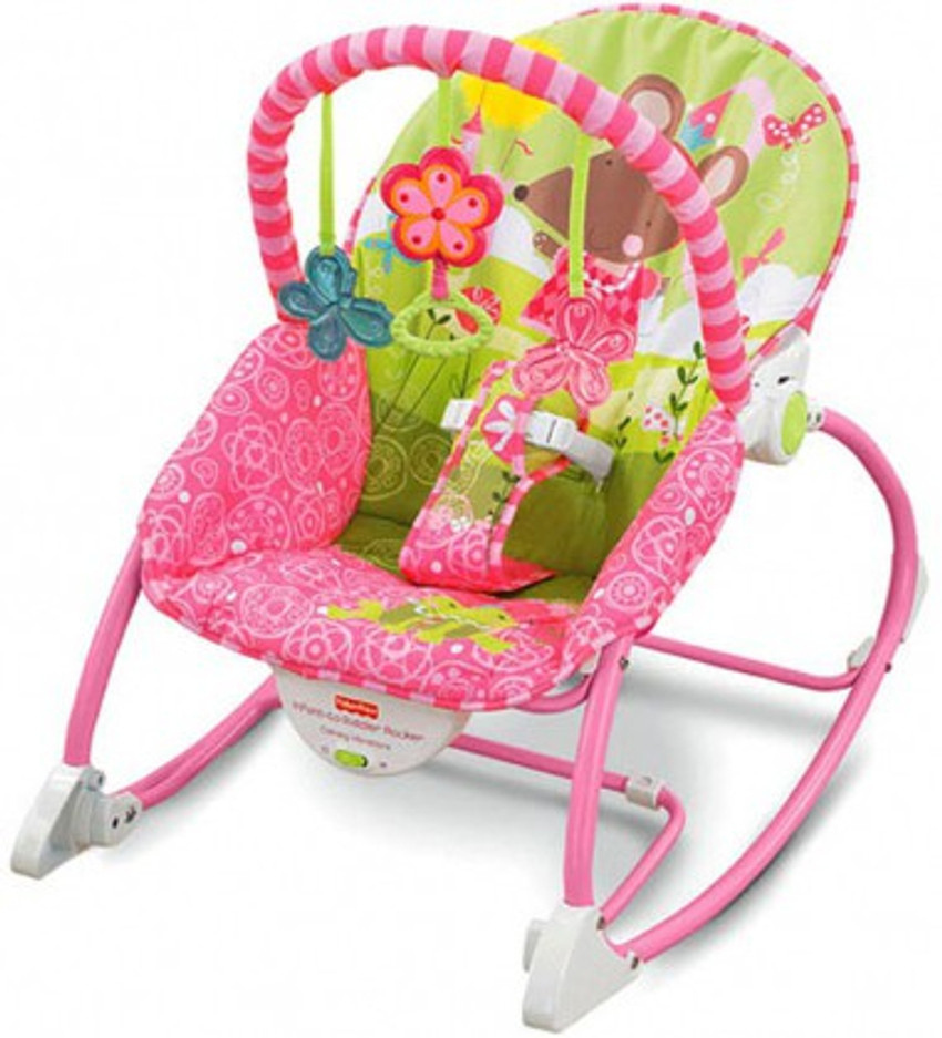 AVARIN Baby Rocker Bouncer Foldable Portable with Calming