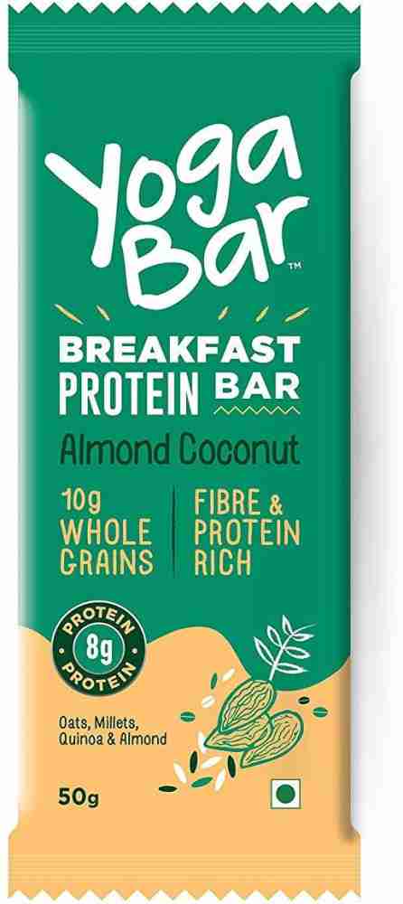Yoga Bar Breakfast Protein Bar - Blueberry Pie 50 g - Buy online at ₹43  near me