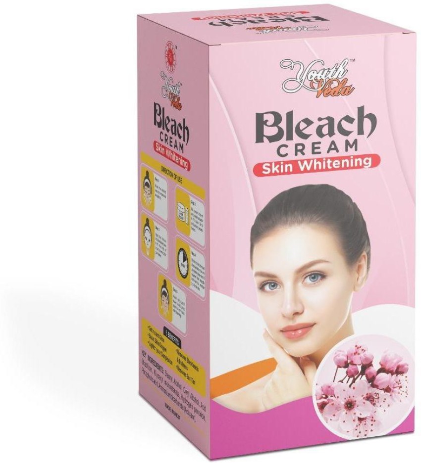 Young Veda Skin Whitening Bleach Cream Price in India Buy Young