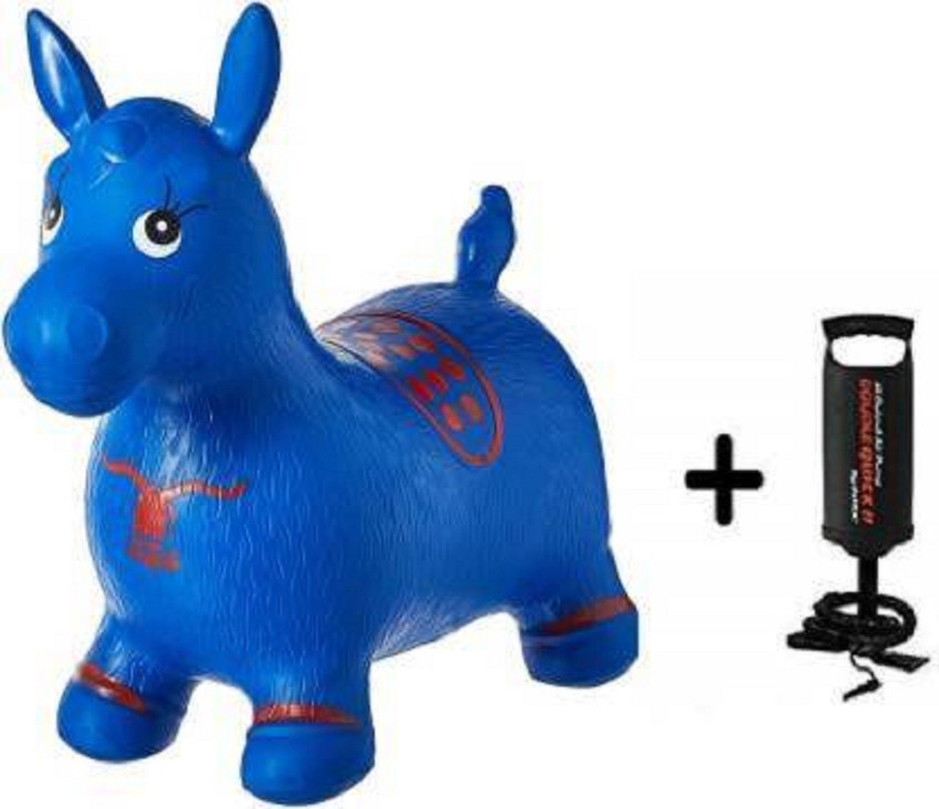 HREYANSH COLLECTION Inflatable Jumping and Riding Horse Bouncing
