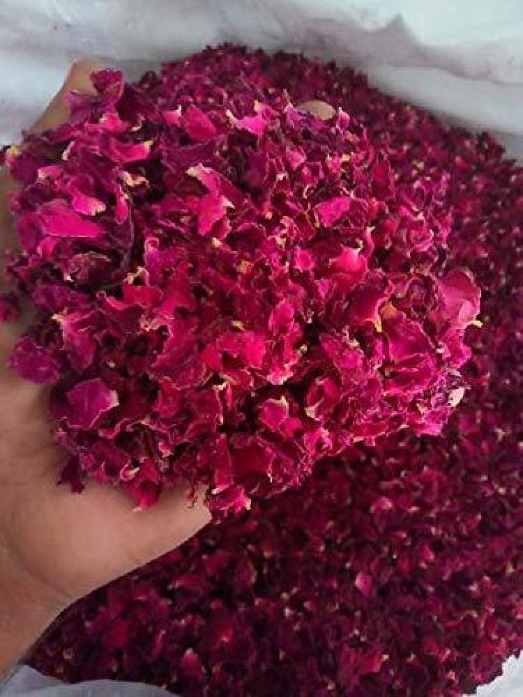 TRH Gulab Patti Dried Rose Petals, Fresh Dry Rose Petals