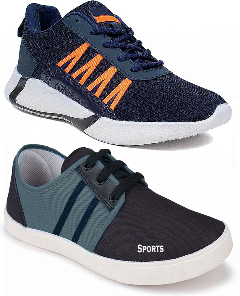 Axter Combo Pack of 2 New Affordable Collection of Stylish Walking Sports Training Gym Shoes For Men Buy Axter Combo Pack of 2 New Affordable Collection of Stylish Walking Sports