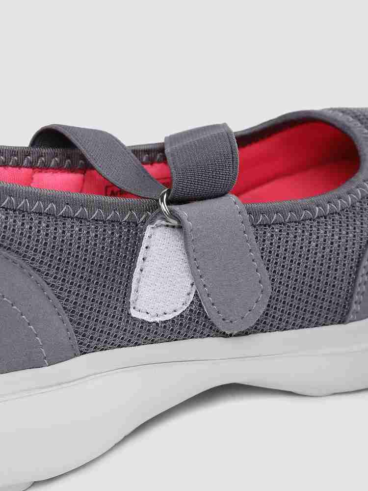 HRX by Hrithik Roshan by Hrithik Roshan Women Charcoal Grey Knitted Sneakers Sneakers For Women