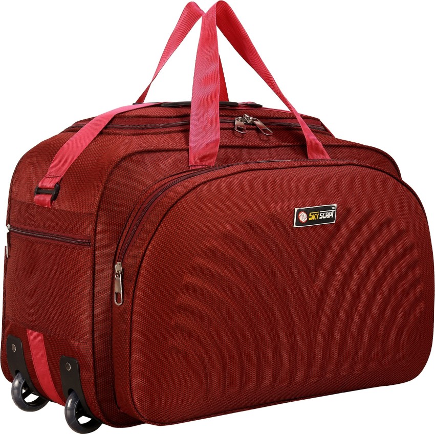AMERICAN TOURISTER Latest High Capacity Trolley Gonzo 52 cm Duffel With  Wheels (Strolley) Green - Price in India | Flipkart.com
