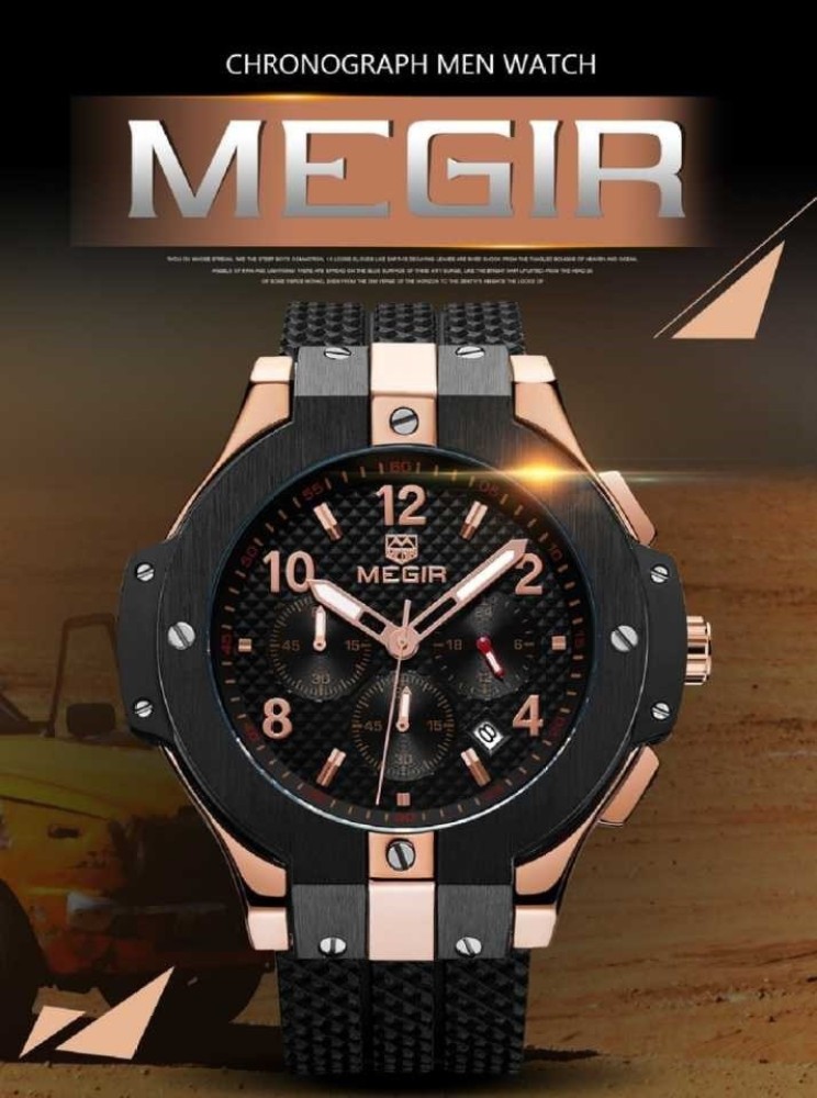 Megir best sale men's watch