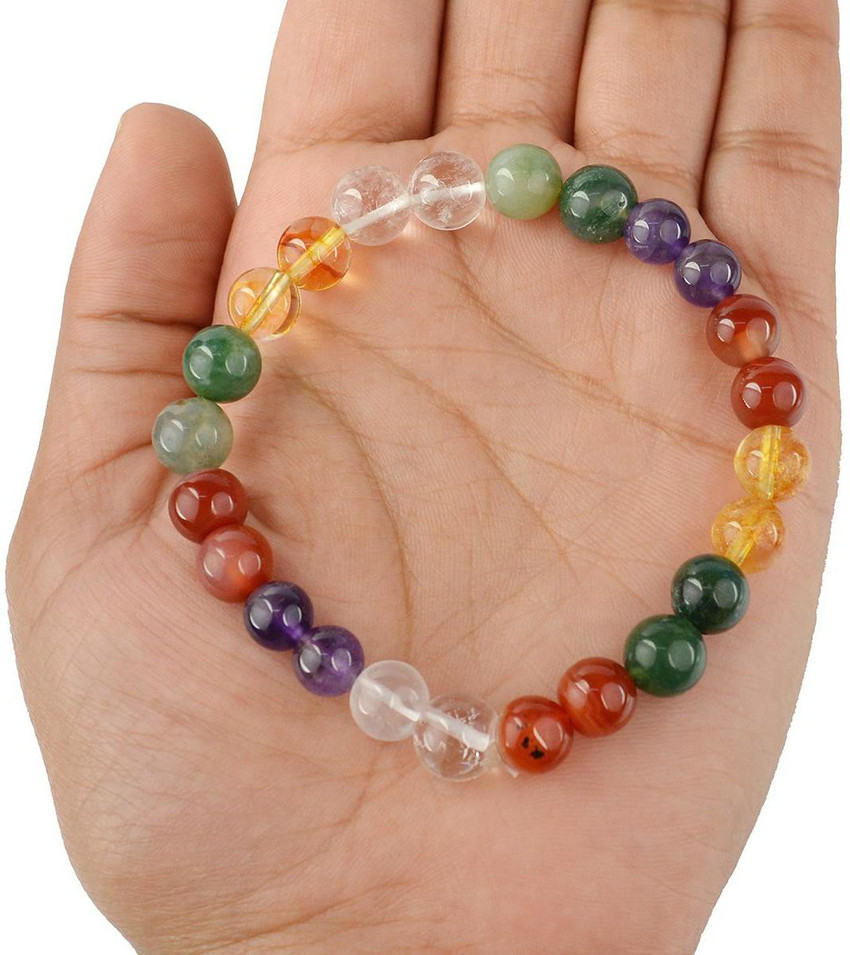 REIKI CRYSTAL PRODUCTS Crystal Beads Crystal Quartz Bracelet