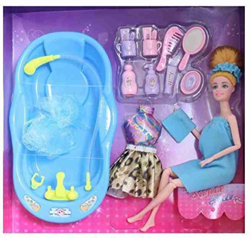 Doll best sale bath set