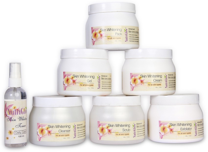 NutriGlow Skin Whitening Treatment Kit Eco Pack Price in India