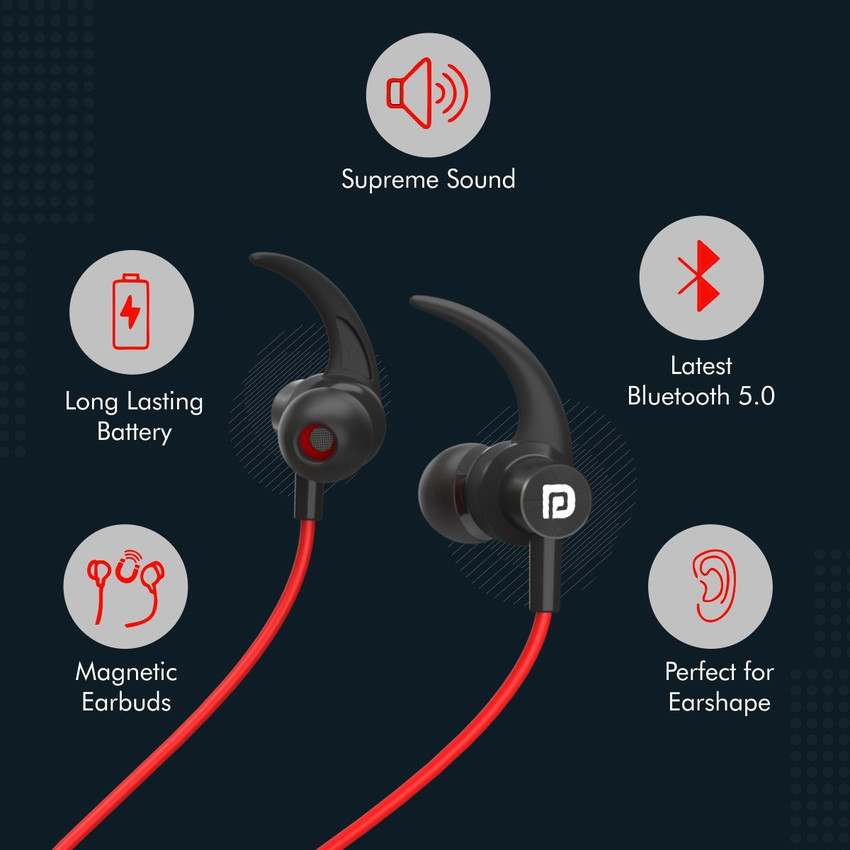 Portronics Harmonics 216 POR 1204 Bluetooth Headset Price in India