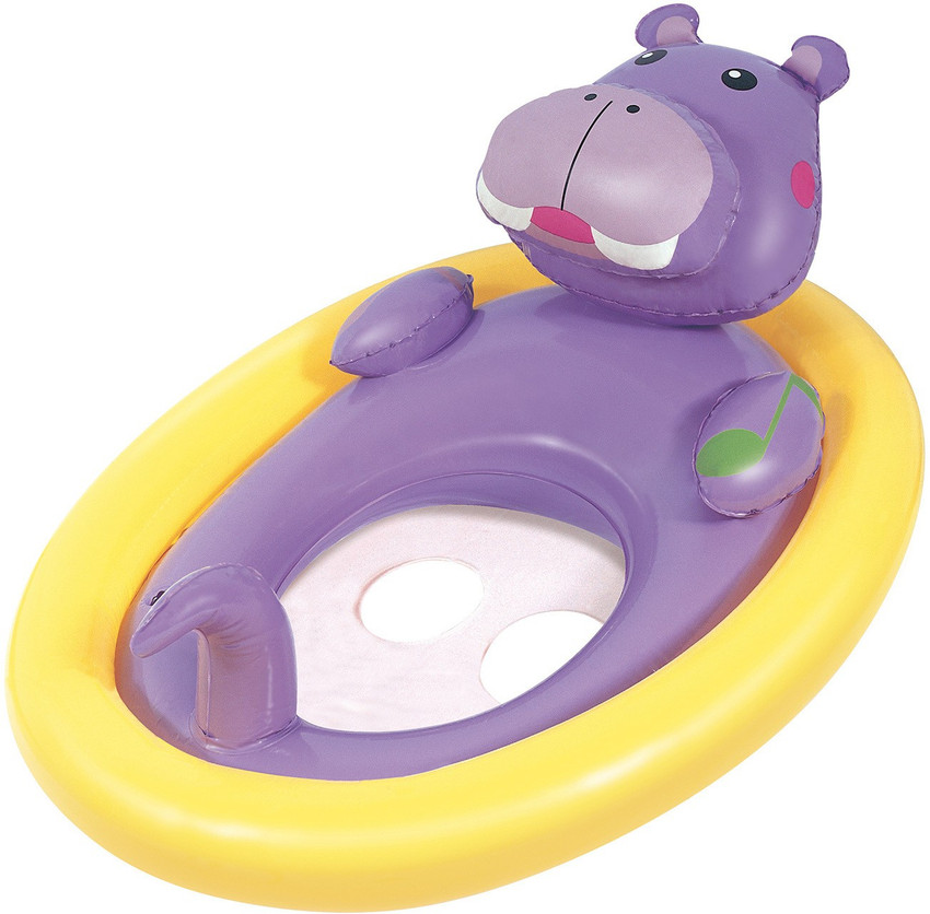 NHR Hippo Animal Pool Float for Kids 3 Years Up to Hippo