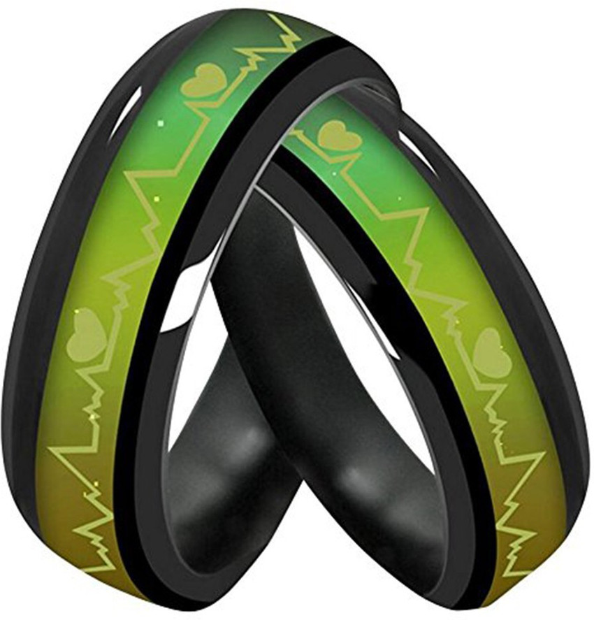 PEORA Titanium Steel Mood Rings Alloy Ring Price in India Buy PEORA Titanium Steel Mood Rings Alloy Ring Online at Best Prices in India Flipkart