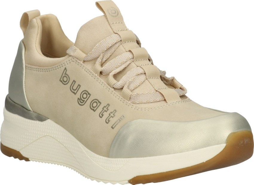 Bugatti Women Beige Gold Casual Sneakers Training Gym Shoes For Women Buy Bugatti Women Beige Gold Casual Sneakers Training Gym Shoes For Women Online at Best Price Shop Online for